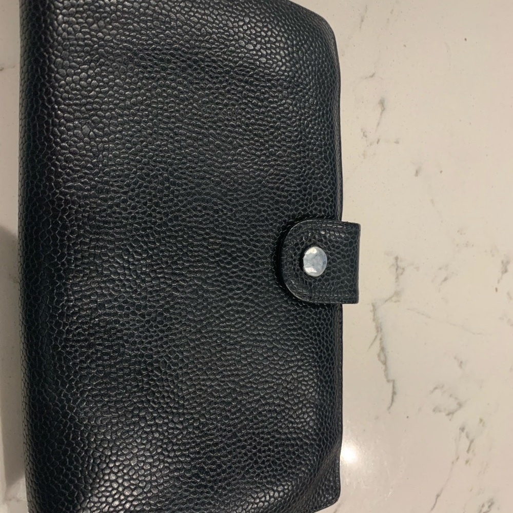 CHANEL Black Textured Wallet - Picture 2 of 7